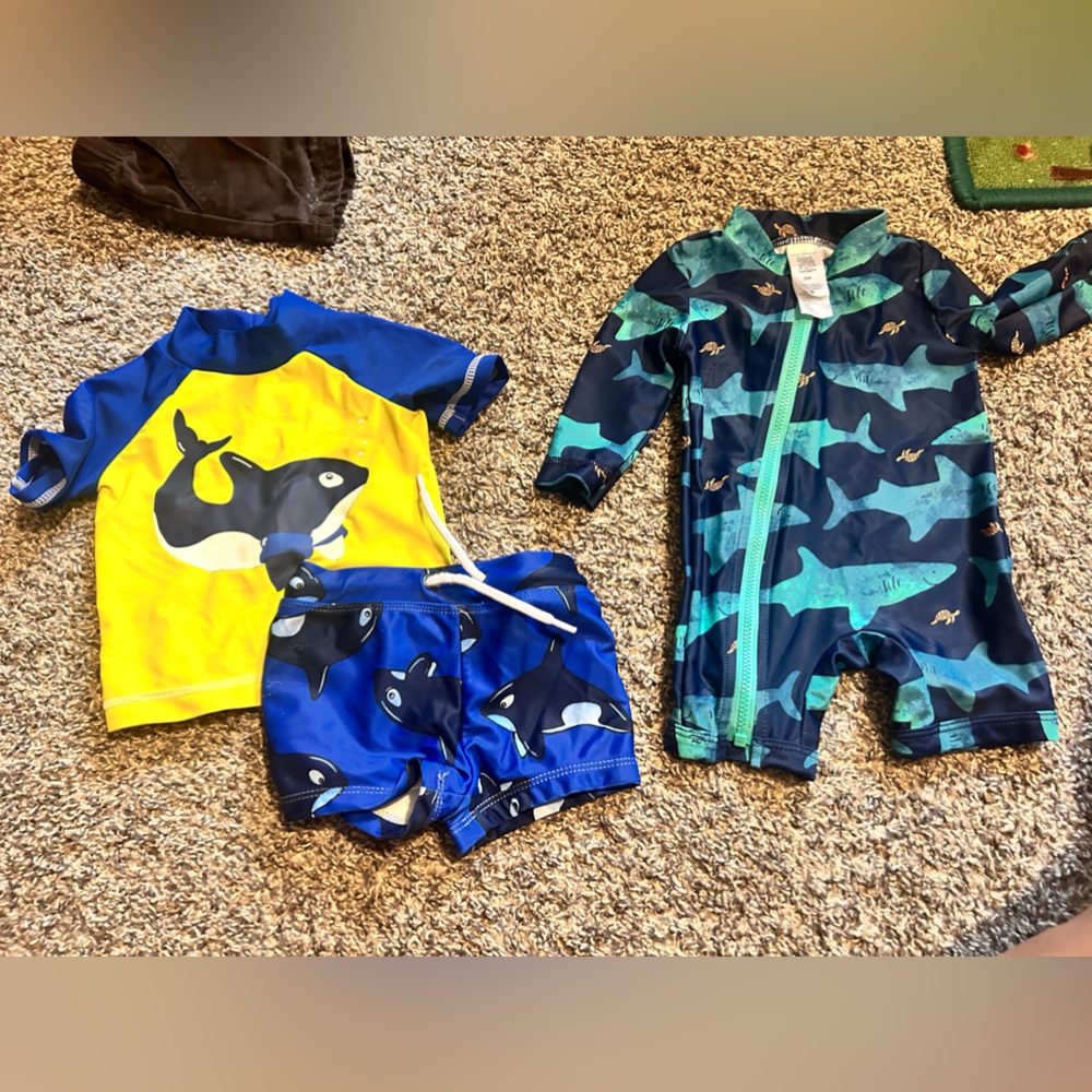 3M bathing suits boys bathing swim guard swimming trunks